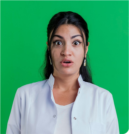 stock image of a healthcare professional